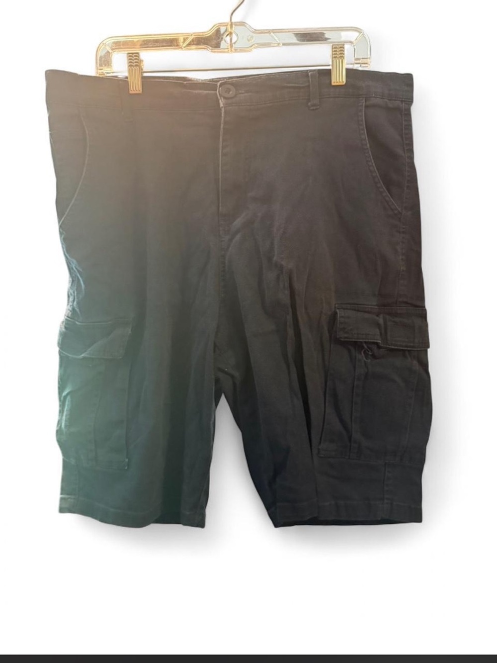 Wicked Stitch Men's Navy Blue Cargo Shorts Men’s 36